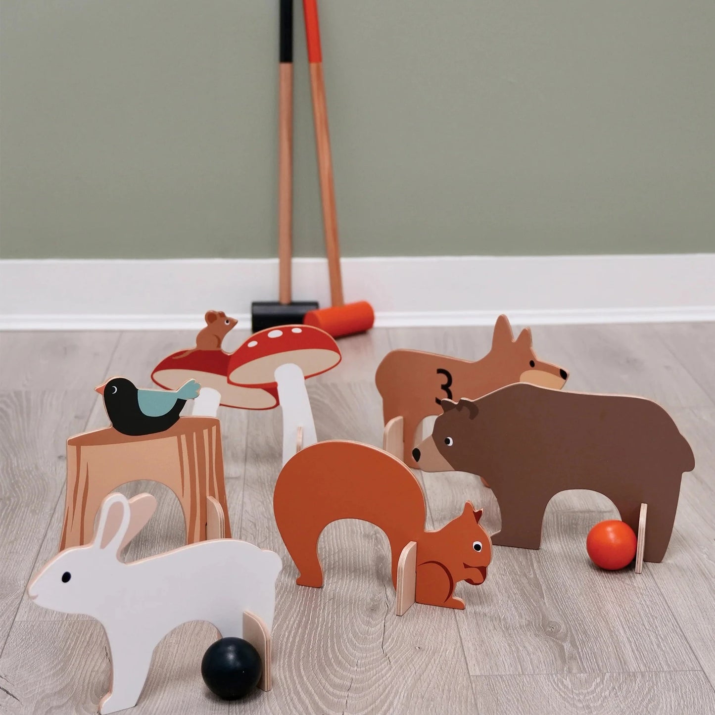 Woodland Croquet Set