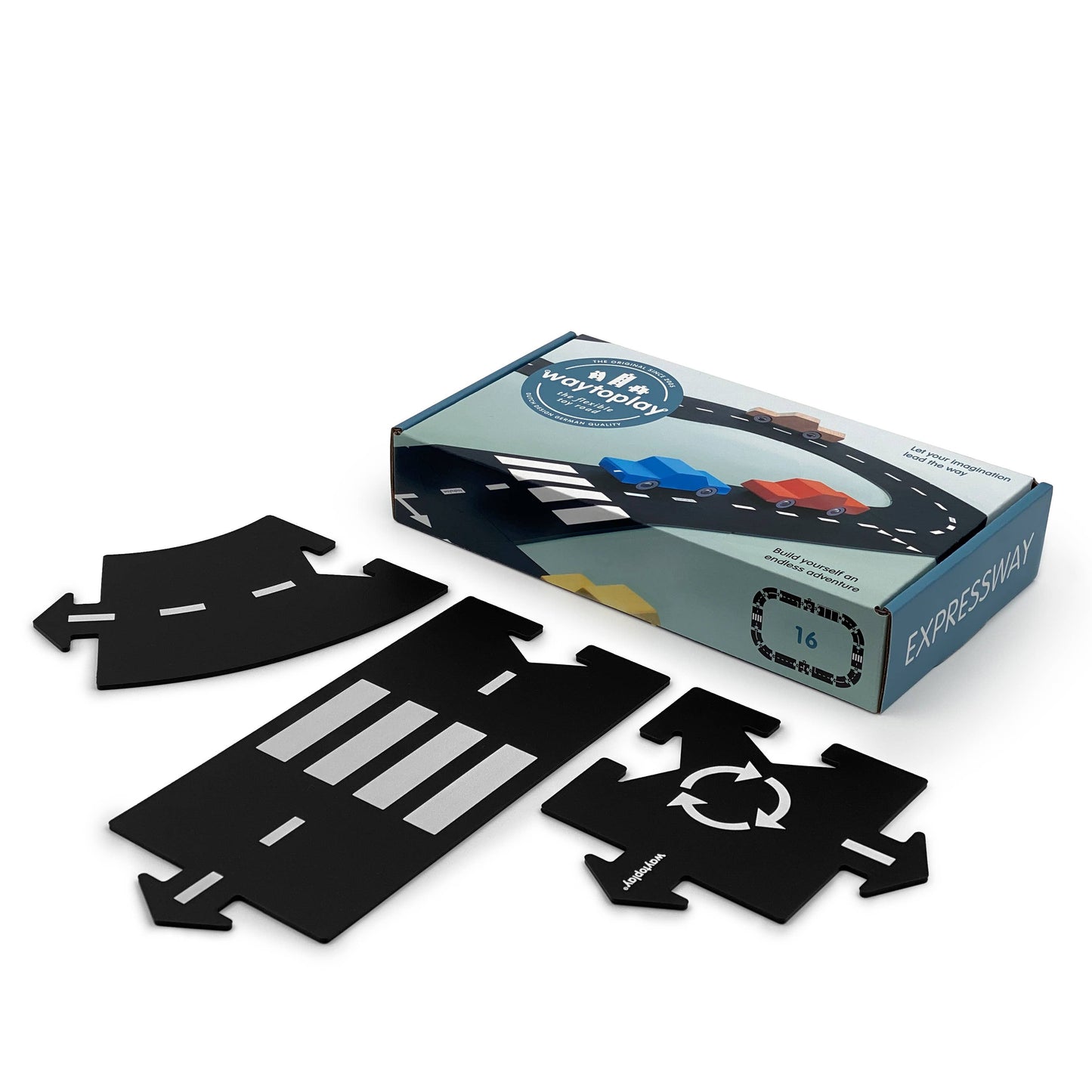 Medium Flexible Toy Road Set - Expressway