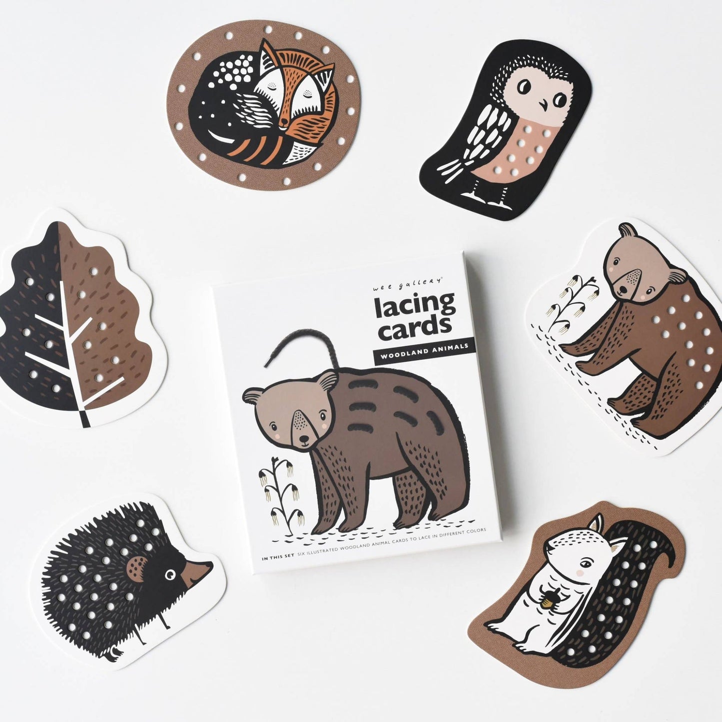 Animal Lacing Cards