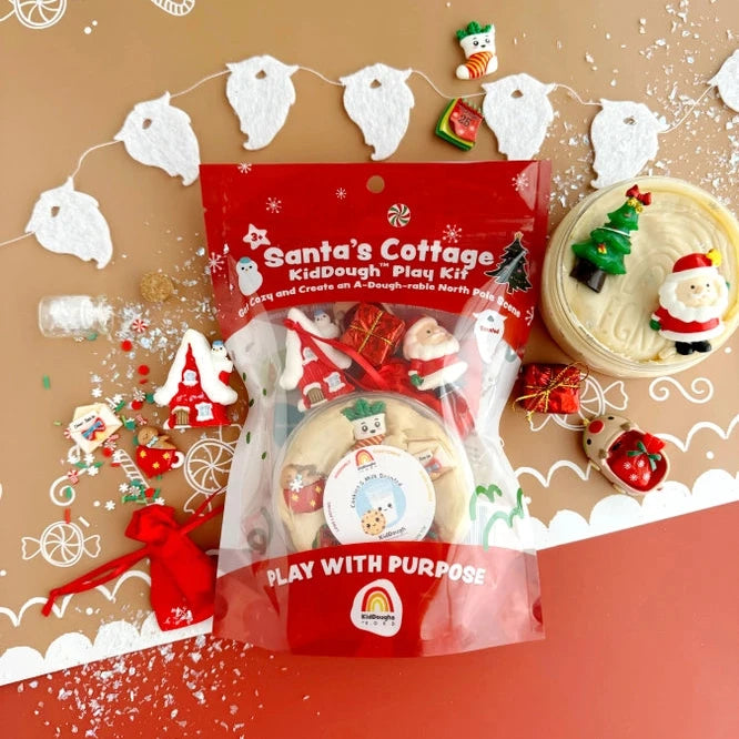 Santa's Cottage Kiddough Play Kit