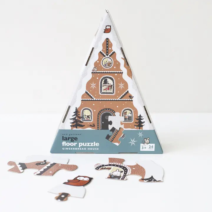 Gingerbread House Holiday Puzzle