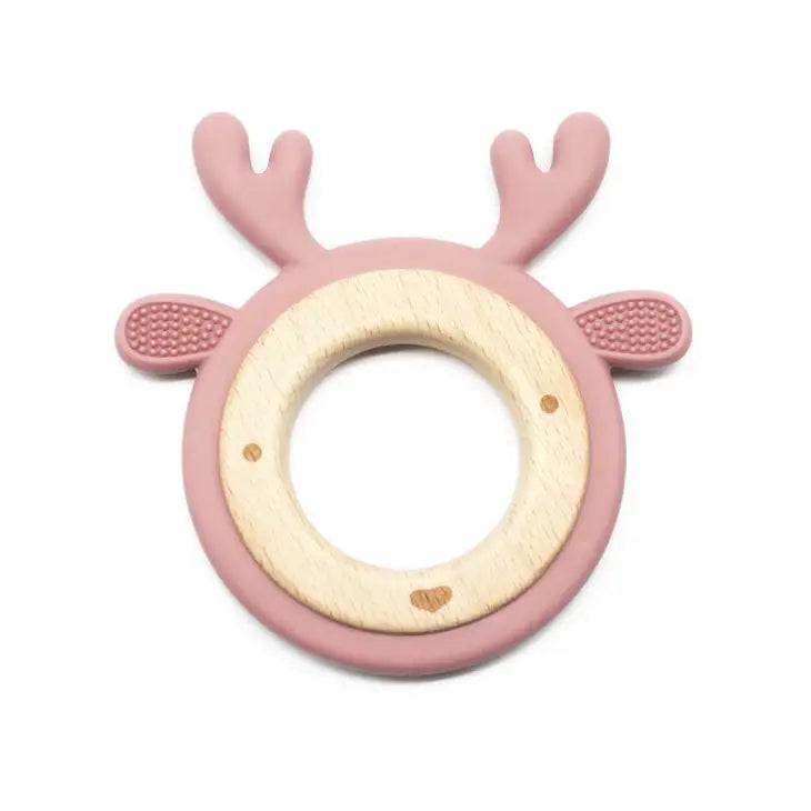 Reindeer Wooden Teether