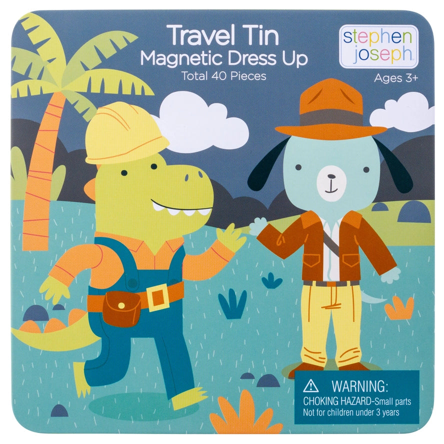 Magnetic Dress-Up Travel Tins