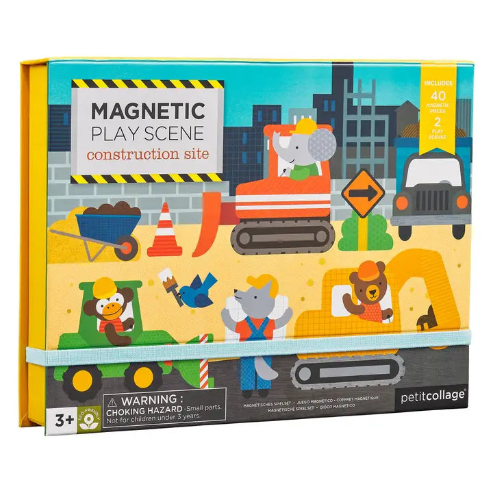 Construction Site Magnetic Play Set