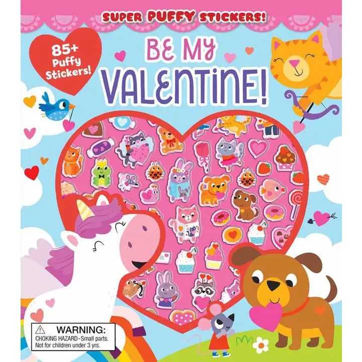 Be My Valentine! A Super Puffy Sticker Book