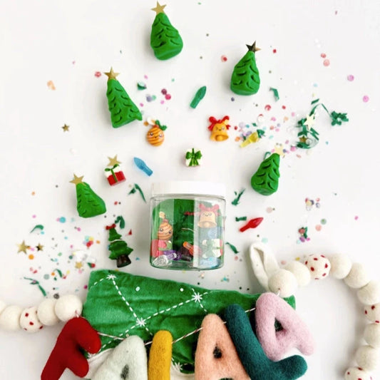 Oh Christmas Tree Mini Dough-To-Go Sensory Jar