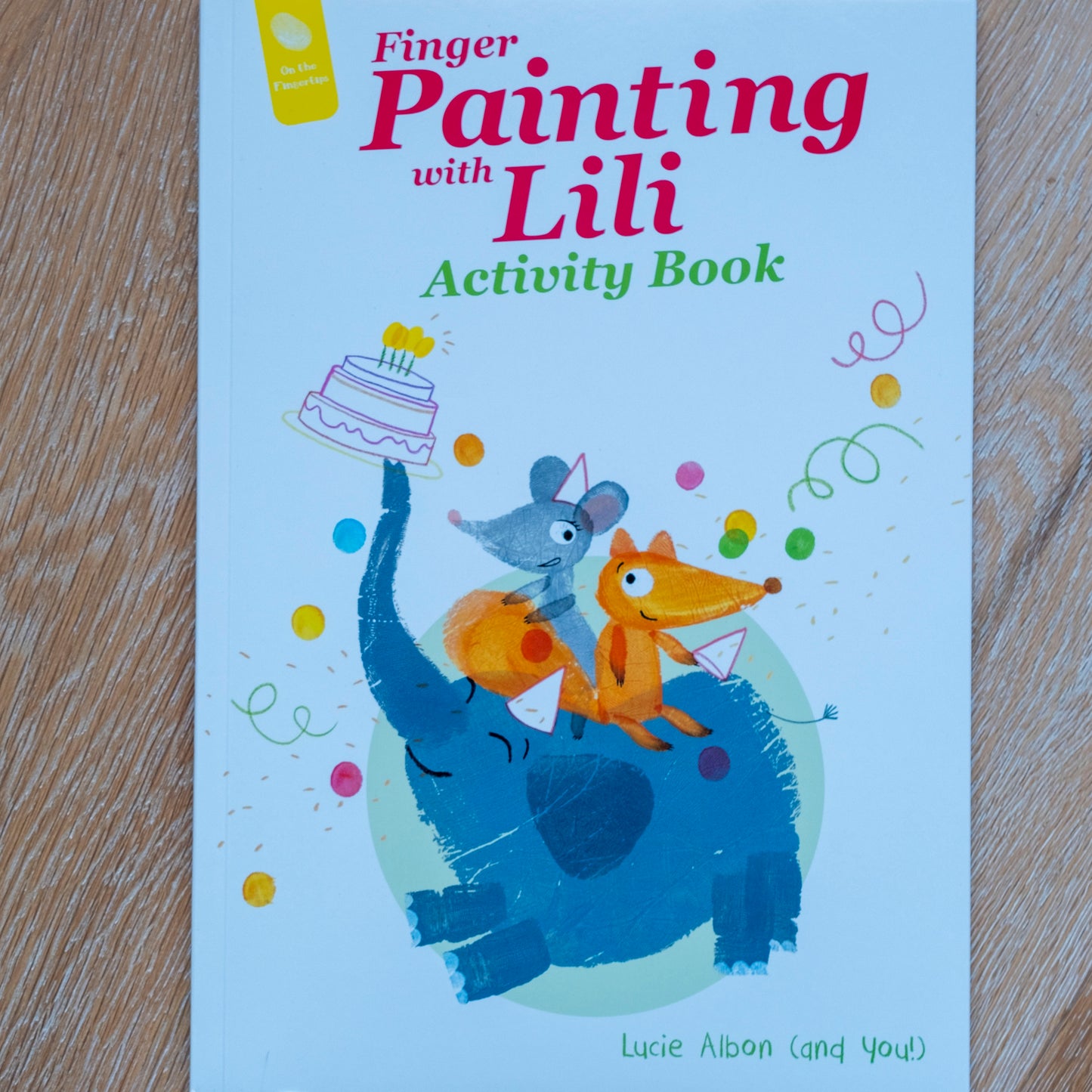 Finger Painting with Lili Activity Book