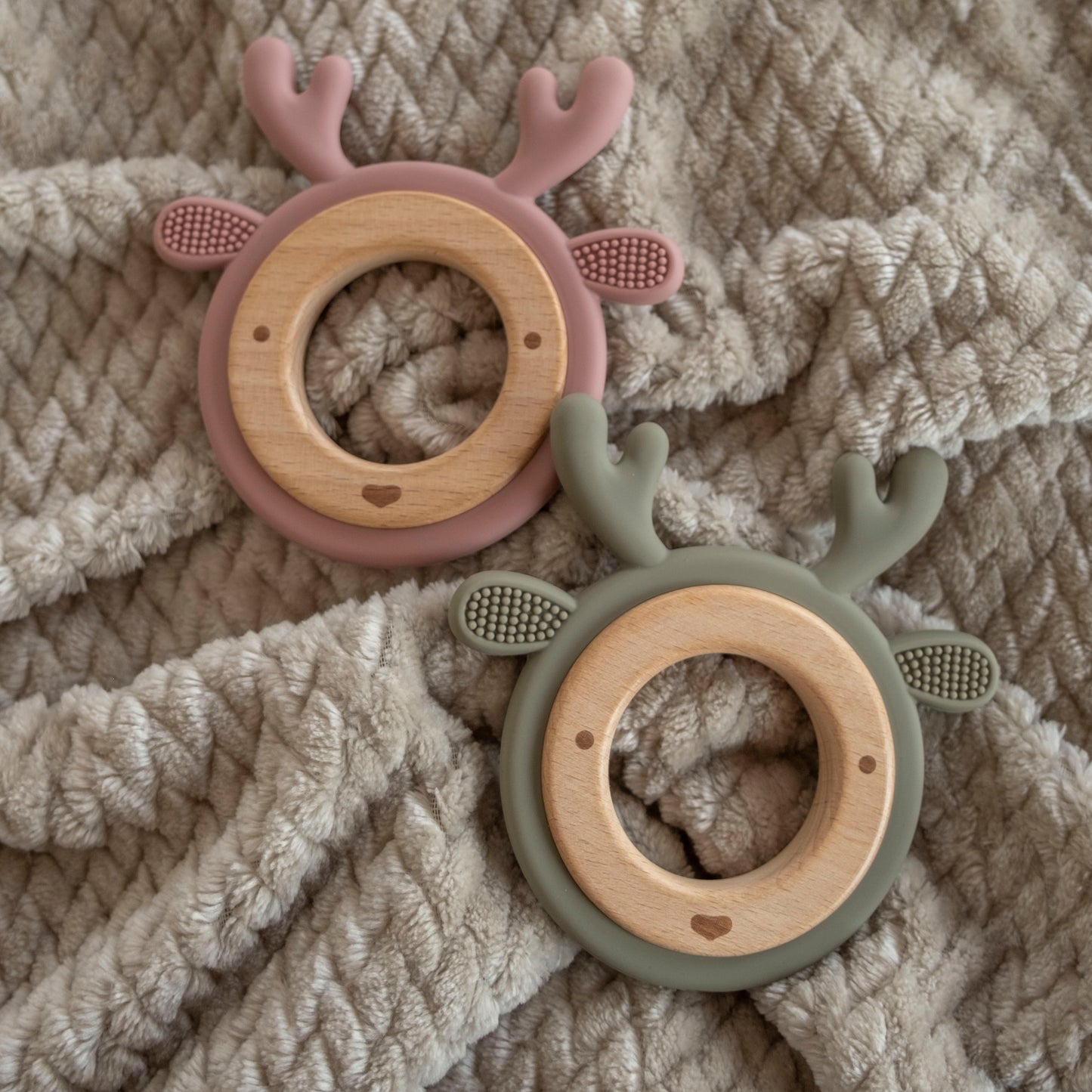 Reindeer Wooden Teether