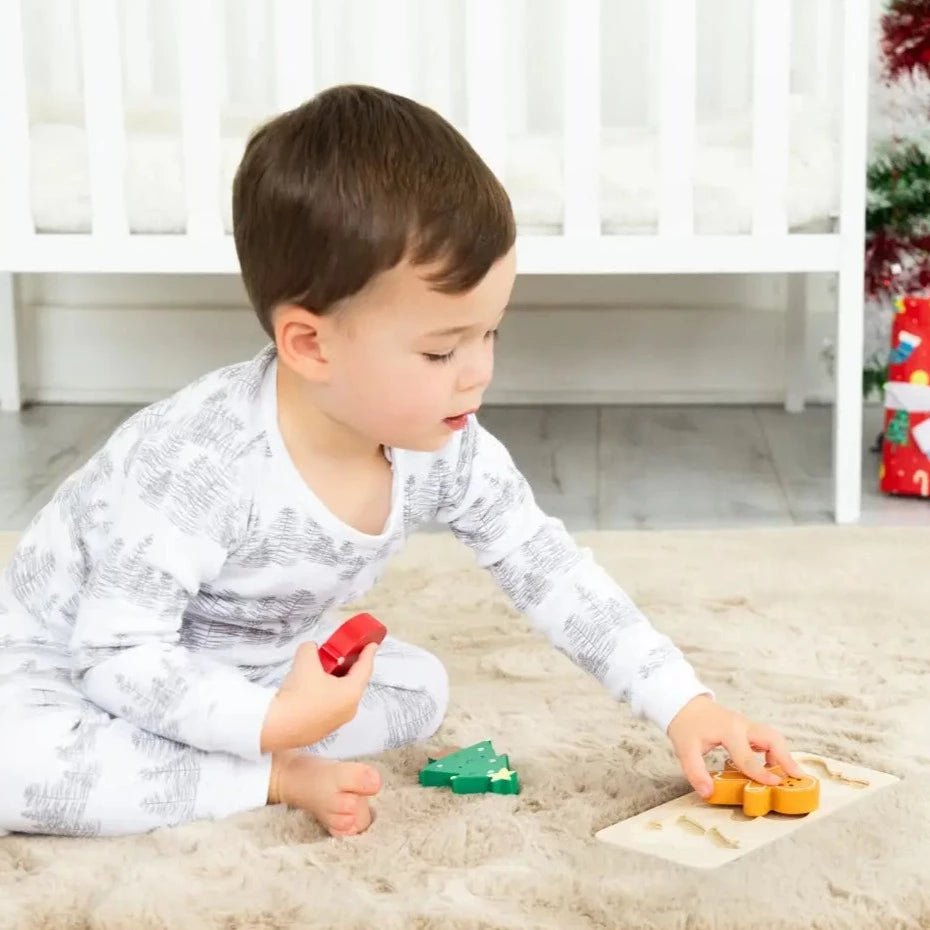 Wooden Christmas Puzzle