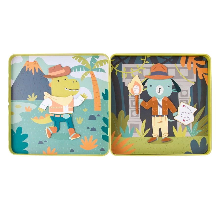 Magnetic Dress-Up Travel Tins