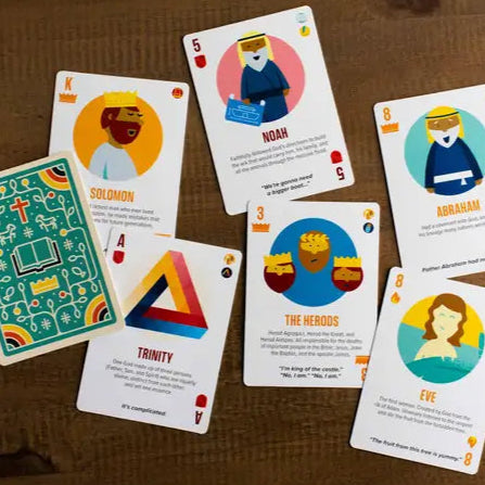 Bible Infographics Play Cards for Kids