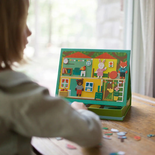 Treehouse Party Magnetic Play Scene