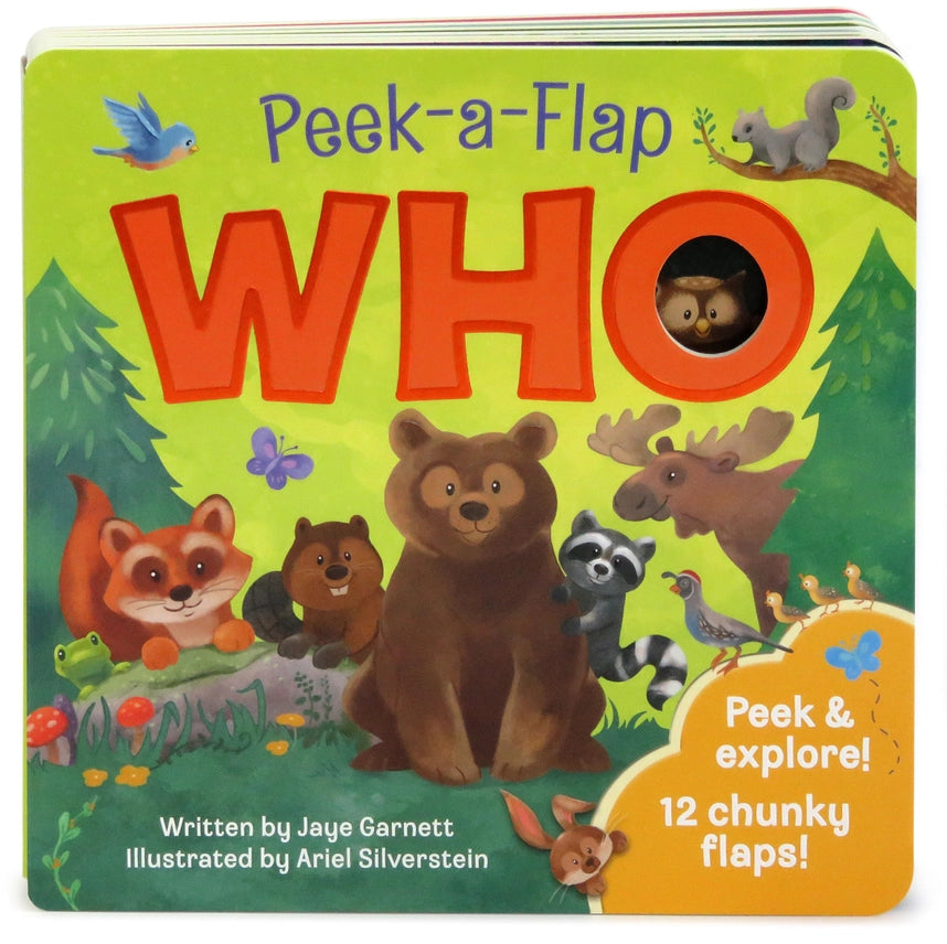 Peek-a-Who Board Book
