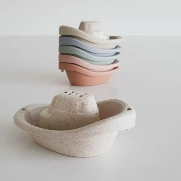 Earth Tones Stacking Boats