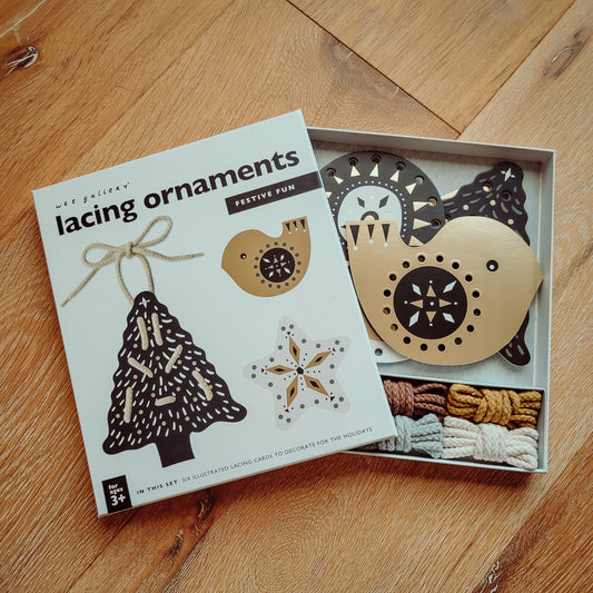 Festive Fun Lacing Ornaments