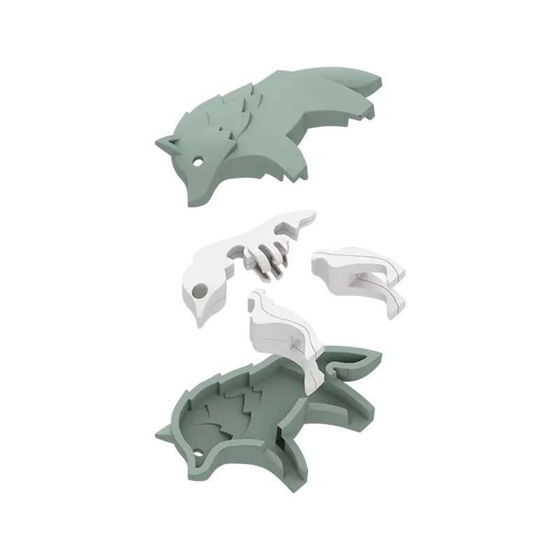 Wolf Magnetic Jigsaw Puzzle