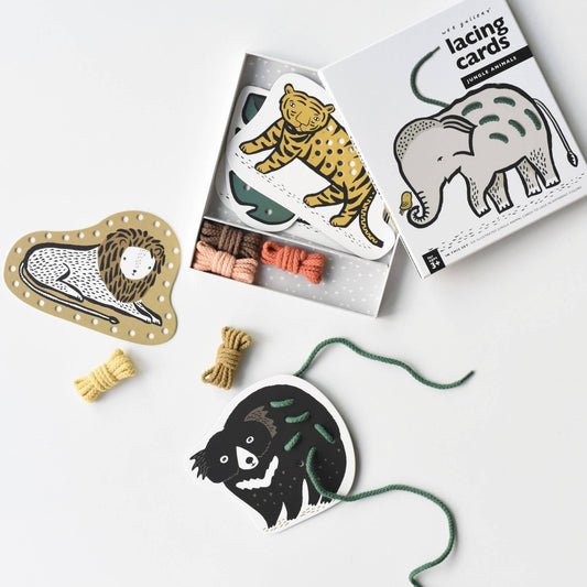 Animal Lacing Cards