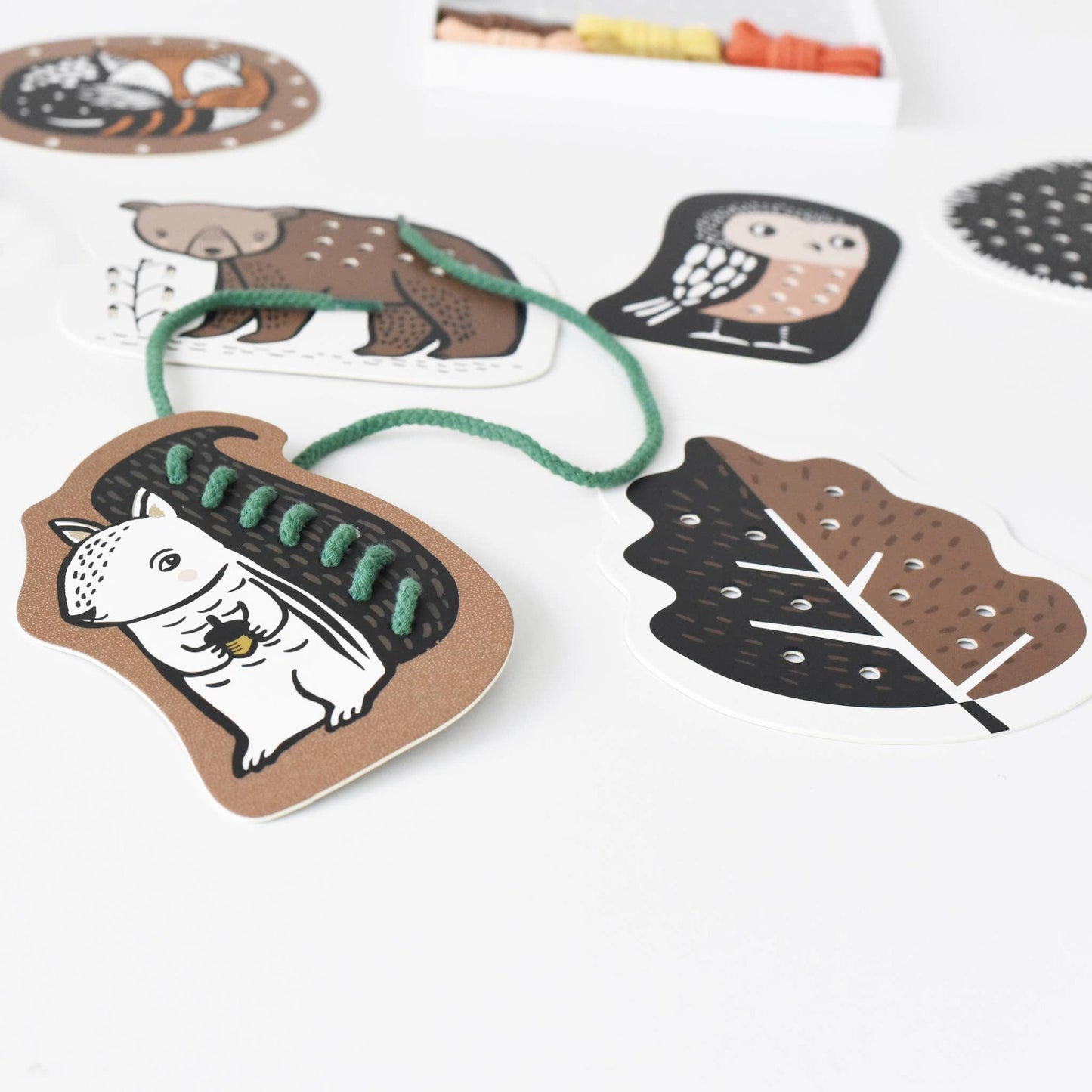 Animal Lacing Cards