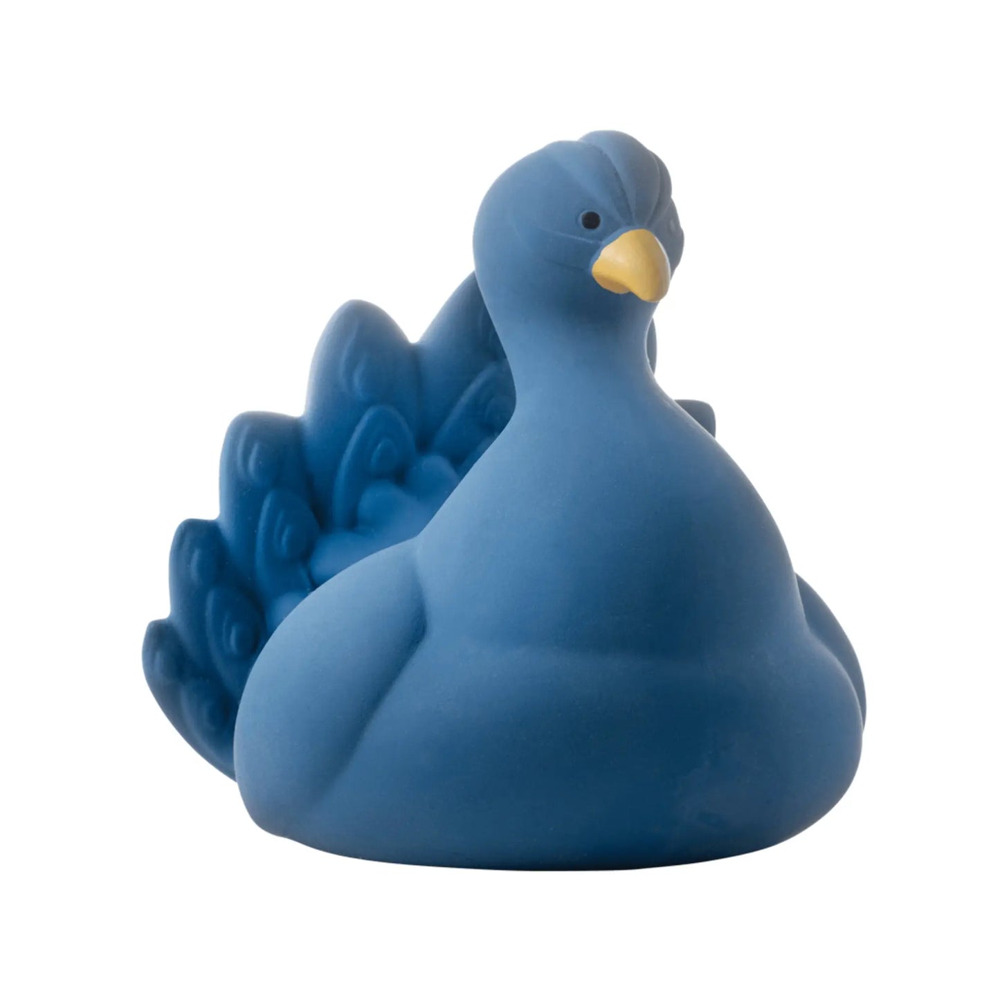 Blue Peacock Teether and Bath Toy