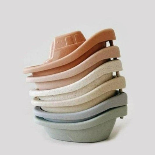 Earth Tones Stacking Boats